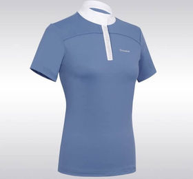 Samshield Reitshirt Damen Jeanne Short Sleeve Sky Blue Grösse M – Bild 1 von 1