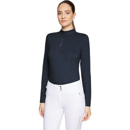 Samshield Reitshirt Damen Lumi HW 2025 Baselayer Langarm Blau Größe M Winter – Bild 1 von 3