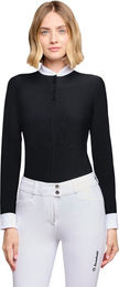 Samshield Reitshirt Damen Olivia mit Swarovski-Kristallen Schwarz Größe S – Bild 1 von 1