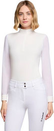Samshield Reitshirt Damen Turniershirt Longsleeve Weiß Mesh Herbst/Winter Größe L – Bild 1 von 1