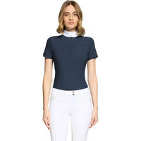 Produktbild von Samshield Reitshirt Lea Crystal Ferna Damen Blau Größe L