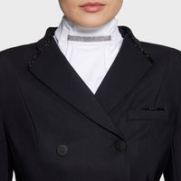 Produktbild von Samshield Reitshirt Plastron Crystal Fabric SS25 Schwarz M/L