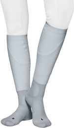 Samshield Reitsocken Damen Balzane Crystal Blazon Kniestrümpfe mit Swarovski-Kristall Grau Größe M – Bild 1 von 1
