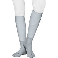 Produktbild von Samshield Reitsocken Damen Balzane Crystal Blazon Kniestrümpfe mit Swarovski-Kristall Grau Größe M