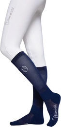 Produktbild von Samshield Reitsocken Damen Balzane Glitter Blau Größe L