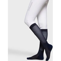 Produktbild von Samshield Reitsocken mit Swarovski Kristallen Blau Nylon Unisex Größe L