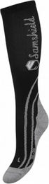 Produktbild von Samshield Reitstrümpfe Balzane Soft Cushion Damen Nylon Grau Schwarz Größe 39-41