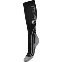 Produktbild von Samshield Reitstrümpfe Balzane Soft Cushion Damen Nylon Grau Schwarz Größe 39-41