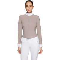 Produktbild von Samshield Roxane Premium Turnierpolo Damen mit langen Ärmeln