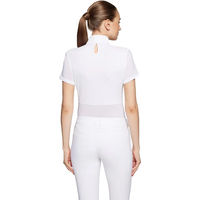 Produktbild von Samshield Roxy Premium Boreal Turnierpolo Damen Reitshirt Weiß 2XS