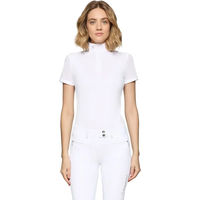 Produktbild von Samshield Roxy Premium Boreal Turnierpolo Damen Reitshirt Weiß XL