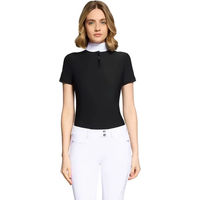 Produktbild von Samshield Roxy Premium Boreal Turnierpolo Damen Schwarz Größe L