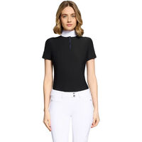Produktbild von Samshield Roxy Premium Boreal Turnierpolo Damen Schwarz Größe L