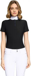 Produktbild von Samshield Roxy Premium Boreal Turnierpolo Damen Schwarz Größe M