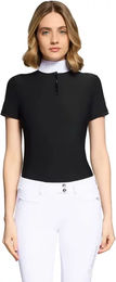 Produktbild von Samshield Roxy Premium Boreal Turnierpolo Damen Schwarz XL