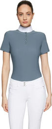 Produktbild von Samshield Roxy Premium Turnierpolo Damen Blau XS