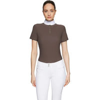 Produktbild von Samshield Roxy Premium Turnierpolo Damen Braun Größe M