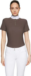 Produktbild von Samshield Roxy Premium Turnierpolo Damen Braun XS