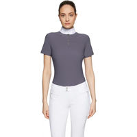Produktbild von Samshield Roxy Premium Turnierpolo Damen Grau Größe M