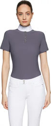 Produktbild von Samshield Roxy Premium Turnierpolo Damen Grau XS