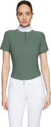 Produktbild von Samshield Roxy Premium Turnierpolo Damen Grün XL