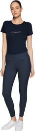 Produktbild von Samshield Sakina Crystal Ferna Turnierhose Damen mit Mid Grip in Blau Größe 38