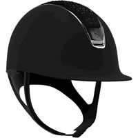 Produktbild von Samshield Shadowmatt 2.0 Crystal Bloom Reithelm Schwarz Größe S