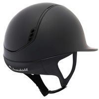 Produktbild von Samshield Shadowmatt 2.0 Darkline Reithelm mit Liner Schwarz Größe 58 L