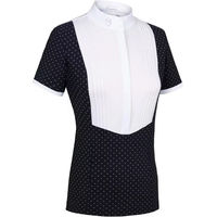Produktbild von Samshield Sixtine Turnier-Poloshirt Reiten Damen in Grau oder Schwarz