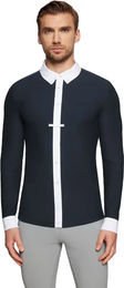 Produktbild von Samshield Smith Turnier-Poloshirt für Herren in Blau Größe M