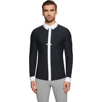 Produktbild von Samshield Smith Turnier-Poloshirt für Herren Schwarz XS