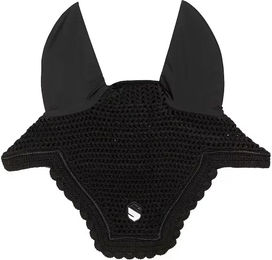 Samshield Soundshield Fliegenhaube für Pferde mit Stickerei in Schwarz – Bild 1 von 1
