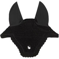 Produktbild von Samshield Soundshield Fliegenhaube für Pferde mit Stickerei in Schwarz