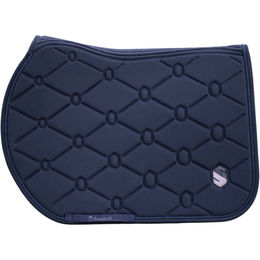 Samshield Spineshield Spring-Schabracke für Pferde in Blau mit Swarovski Glitzer – Bild 1 von 6