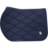 Produktbild von Samshield Spineshield Spring-Schabracke für Pferde in Blau mit Swarovski Glitzer