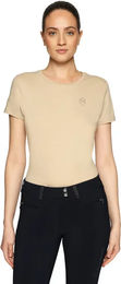 Produktbild von Samshield Stella Damen T-Shirt aus Baumwolle Beige Größe L
