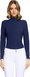 Produktbild von Samshield Sunniva Reitshirt Damen Langarm Blau XS