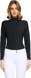 Produktbild von Samshield Sunniva Reitshirt Damen Langarm Schwarz XL