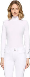 Produktbild von Samshield Sunniva Reitshirt Damen Langarm Weiß Größe L