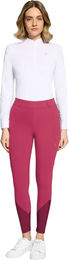 Produktbild von Samshield Talia Comfort Reithose Damen Turnierhose Mid Grip Rot