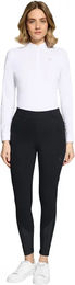 Produktbild von Samshield Talia Comfort Reithose Damen Turnierhose Mid Grip Schwarz Größe 38