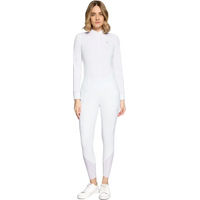 Produktbild von Samshield Talia Comfort Turnierhose Damen Full Grip Weiß Größe 34