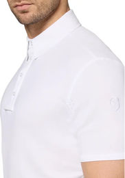 Produktbild von Samshield Turnier-Poloshirt Calvin für Herren in Weiß Größe S