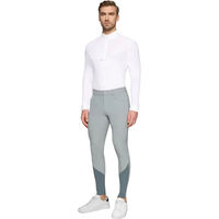 Produktbild von Samshield Turnierhose Marcel Mid Grip Reithose für Herren in Grau Größe 42