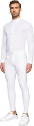 Produktbild von Samshield Turnierhose Marcel Mid Grip Reithose für Herren in Weiß Größe 40