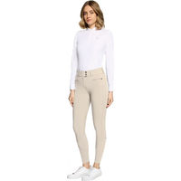 Produktbild von Samshield Turnierhose Mid Grip Damen Claranova Reithose Beige