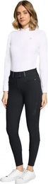 Produktbild von Samshield Turnierhose Mid Grip Damen Claranova Reithose Schwarz