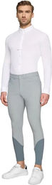 Produktbild von Samshield Turnierhose Raphael Full Grip für Herren in Grau Größe 46
