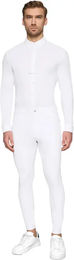 Produktbild von Samshield Turnierhose Raphael Full Grip Reithose für Herren in Weiß Größe 40