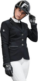 Samshield Turnierjacket Victorine Crystal Fabric Damen Light Navy Größe 36 – Bild 1 von 1